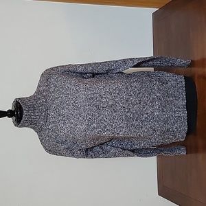 Eddie Bauer Women's Marled Grey Turtleneck Sweater NWT Size XS/Small